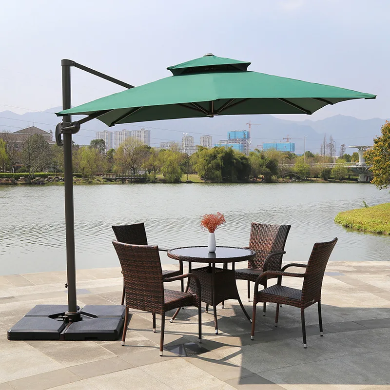 Outdoor Roman Parasol Bungalow Garden Yard Leisure