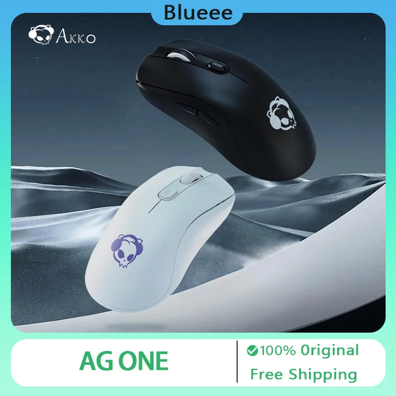 

AKKO AG ONE Gaming Mouse Starlight Technology Tri Mode PAW3395 8K Return Rate 26000DPI Lightweight E-sports Wireless Mouse