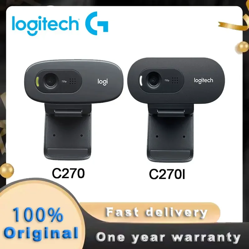 

Оригинальная веб-камера C270 C270i Веб-камера 720P Сетевой встроенный микрофон Веб-камера USB2.0 Камера для чата