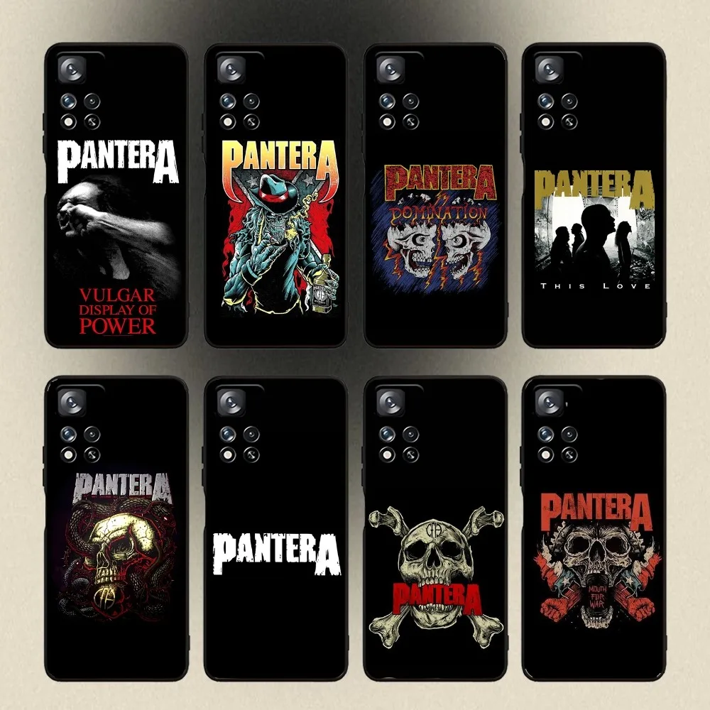 Pantera Ritual Metal Band Phone Case For Samsung Galaxy A20,A21s,A22,A31,A32,A52,A53,A72,73,A80,A91 Soft Black Cover