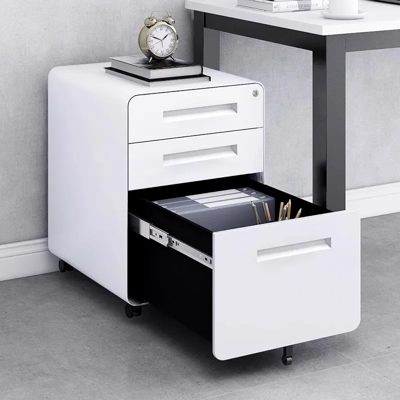 Office activity  file  low , three drawers under the table, storage mobile A4 hanging fishing