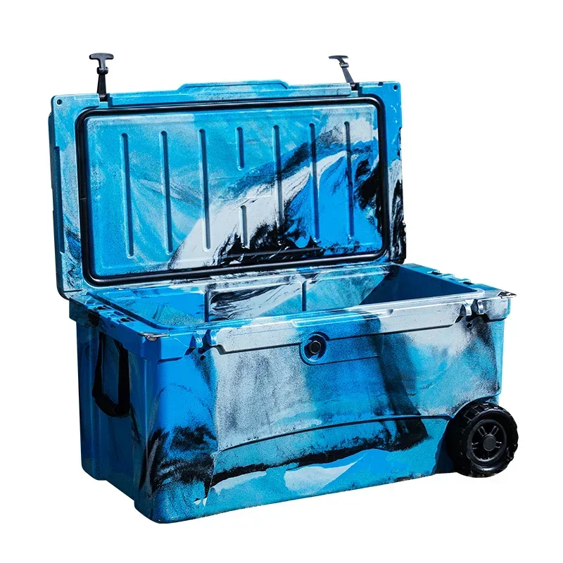 Hot SalesRotomolded Cooler Wheeled Cooler Box Waterproof Ice Chest With Wheels