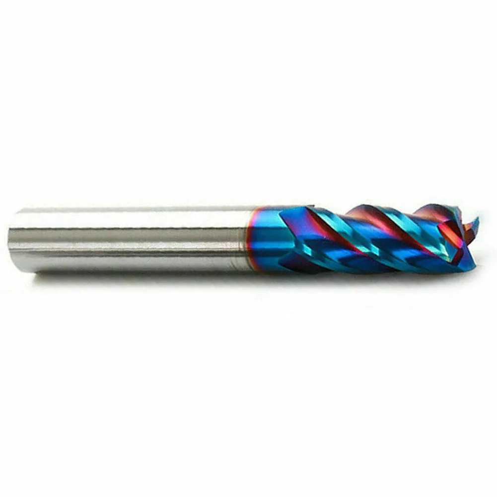 

Working Equipment Milling Cutter Cnc End Mill Machine Tool HRC65 Rotary Shank 4 Flutes 5mm Dia Cemented Carbide