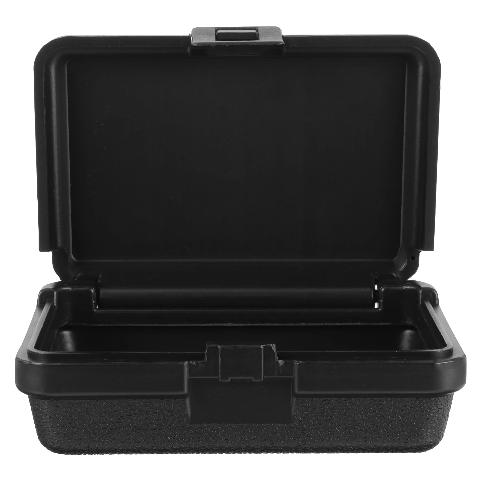 

Small Hand Tool Box Portable Waterproof Case for Outdoor Hiking Camping Fishing Black Hard Carrying Plastic Storage ganizer