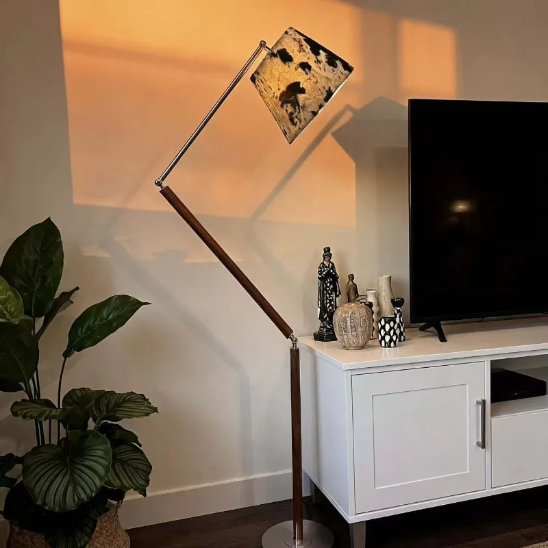 Japanese Wabi Sabi Floor Lamps Living Room Sofa Side Bedroom Bedside Decorative Retro Hotel Hostel Ambient Lighting Stand Lights