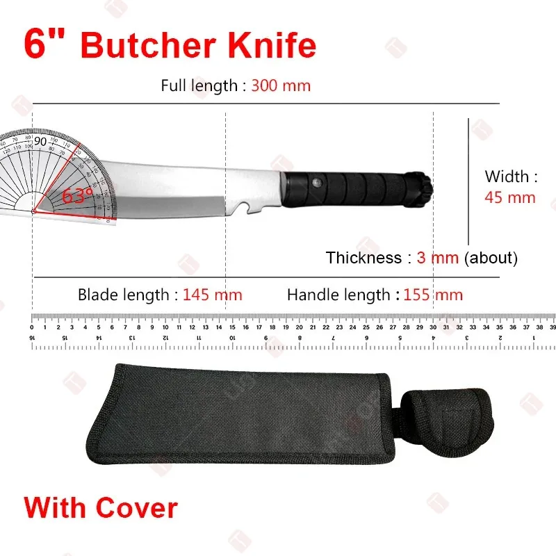 Butcher Boning Knife Kitchen Knives Professional Chef Knife Sharp Portable Utility Knife Fruit Vegetable Knives and Accessories