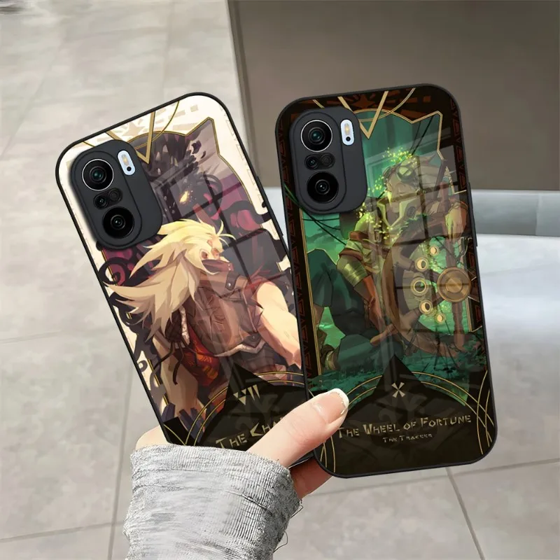 Monster Hunter World Tarot Deck Phone Case Tempered Glass For Xiaomi Redmi Note 10 13 11 9 8 11S T Poco M4 F3 X3 Pro Coque