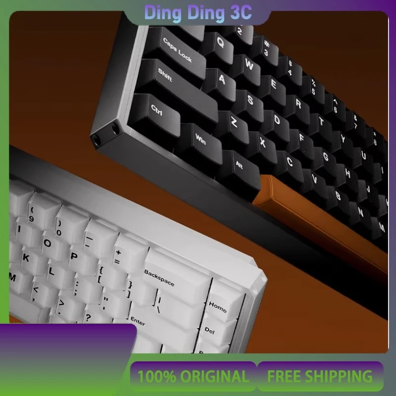 

Akkko MOD68 HE клавиатура, алюминиевый магнитный переключатель с ЧПУ 65%, быстрый триггер 0,005 мм, 8K ARGB, игровая механическая прокладка для клавиатуры