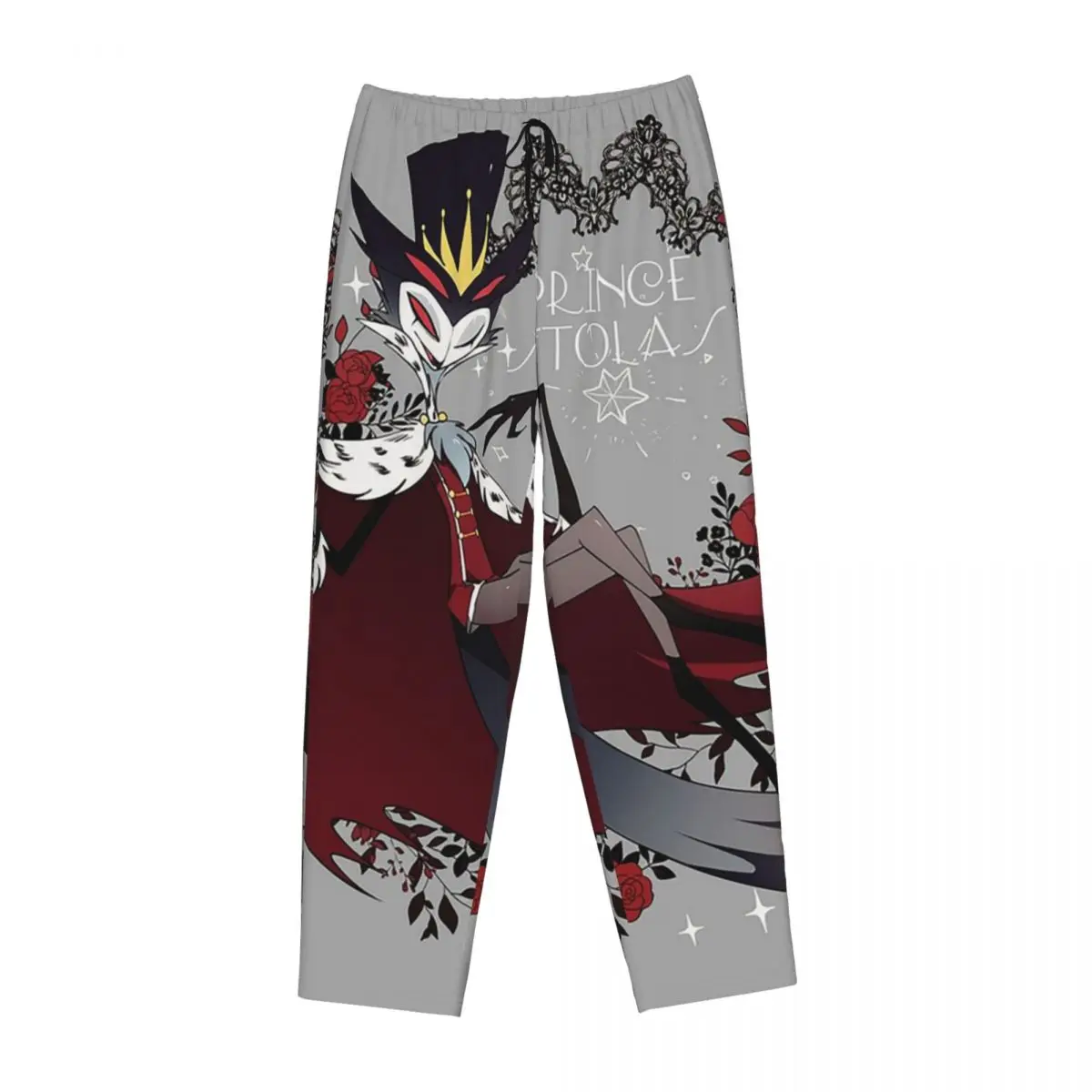 

Custom Loona Collage Helluva Boss Anime Women Pajama Pants Lounge Sleep Sleepwear Bottoms with Pockets