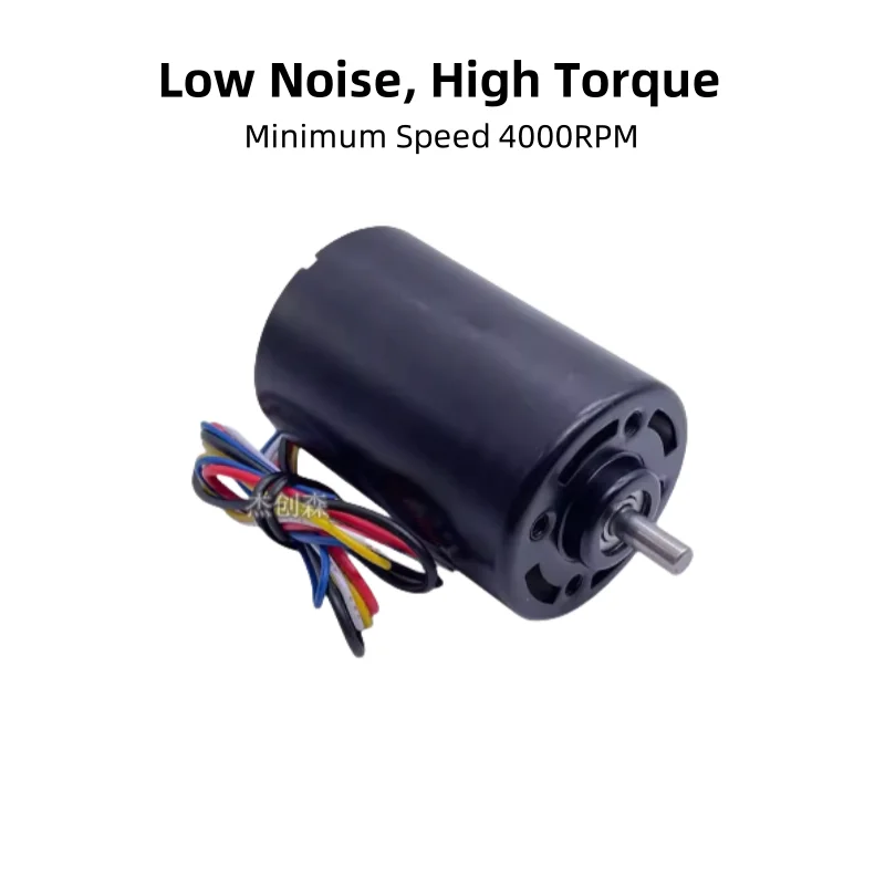DC Brushless Motor, 12V/24V, High - speed, Silent, with Built - in Hall Driver and Brake