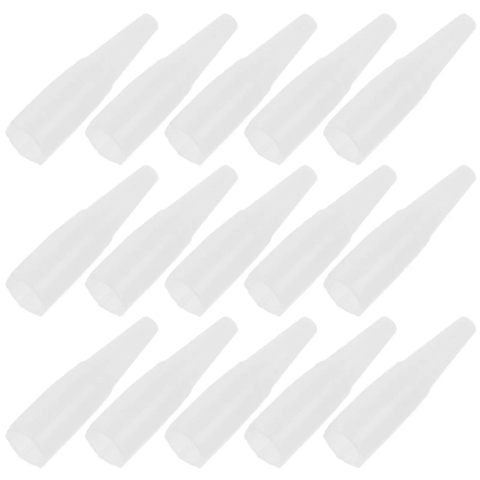 500Pcs Clear Plastic Cartridge Covers Comfort-Focused Easy-Swap Eyebrow Tattooing Tip Protectors Compatible with