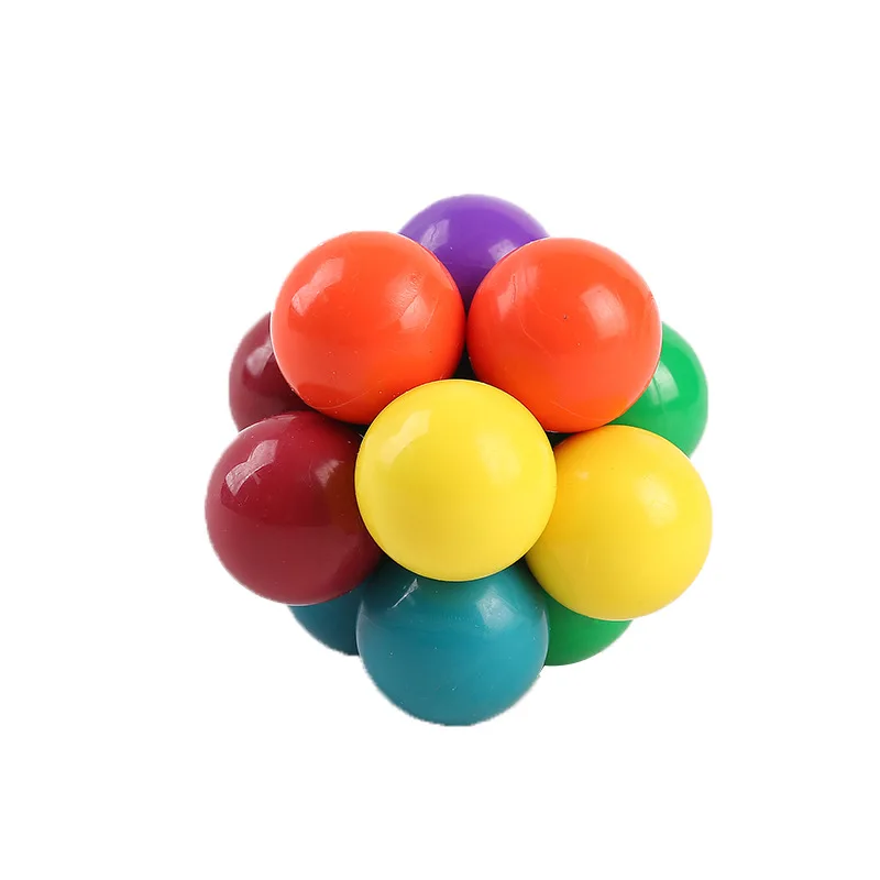 ลูกบอลคลายเครียดอะตอมบอล ลูกบอลมหัศจรรย์อเนกประสงค์ ลูกปัดคลายเครียด ของเล่นเด็ก ลูกปัดคลายเครียดแบบนวดมีเสียงเพลง