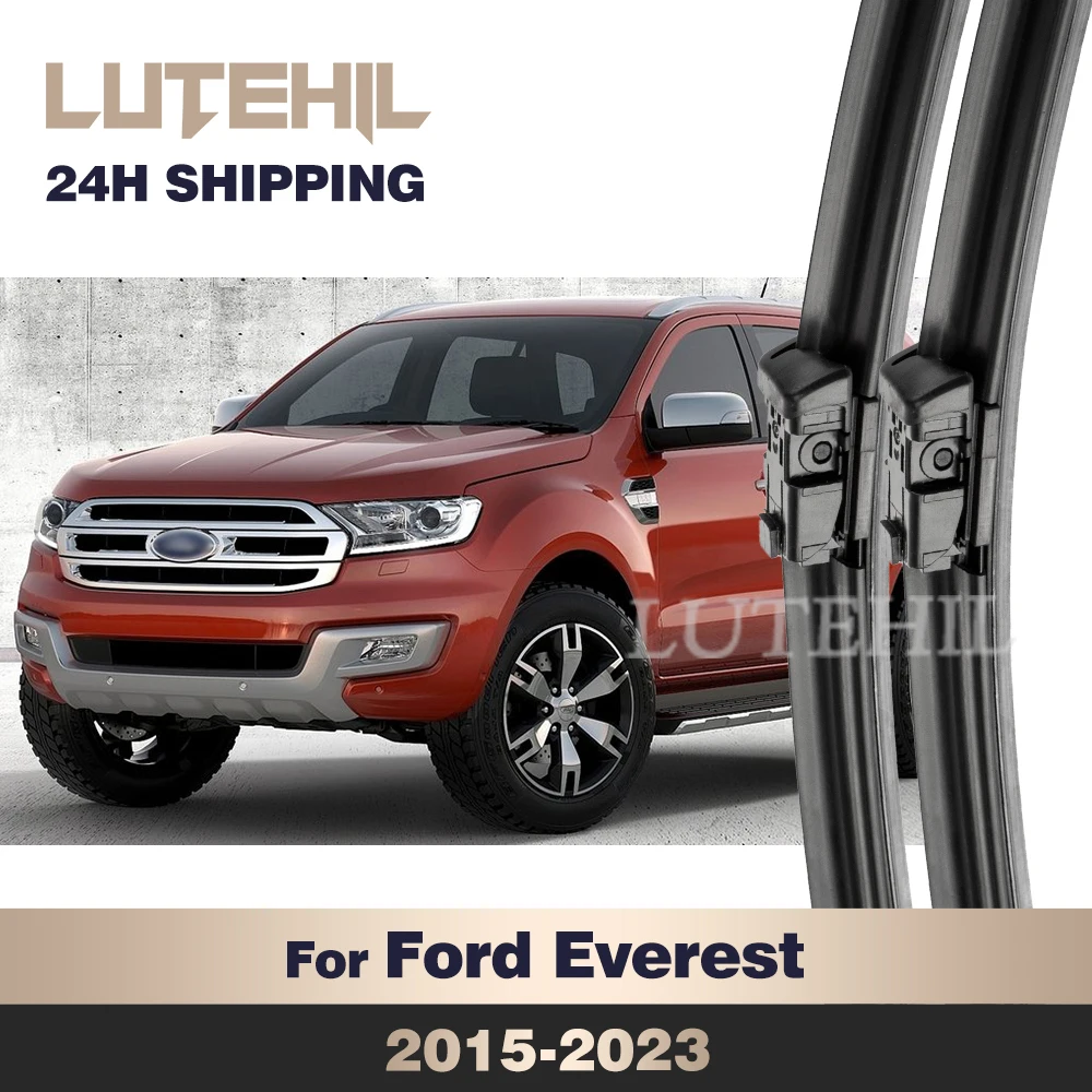 

Стеклоочиститель LUTEHIL для Ford Everest MK3 2015-2023, передние щетки стеклоочистителя, щетка для лобового стекла, 24 "+ 15"