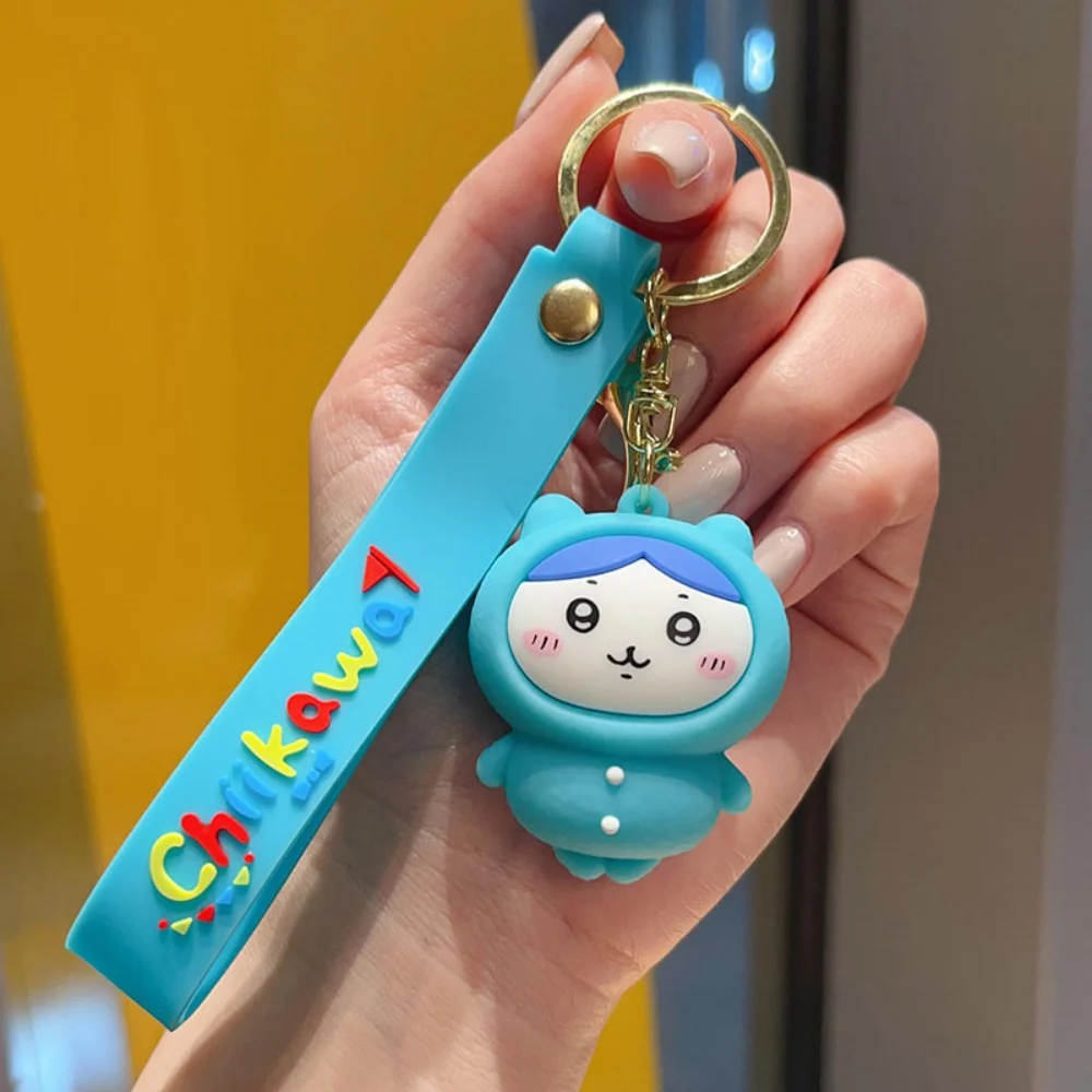 Anime Chiikawa Usagi Bambole Portachiavi Cartoon Hachiwar Kawaii Studente Zaino Decorazione Portachiavi Accessori Regali di compleanno per ragazze