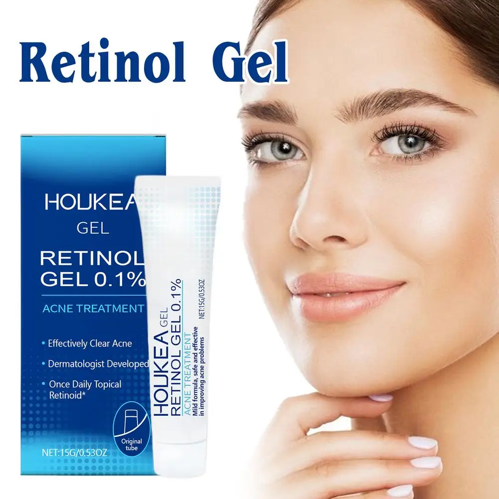 Acne‑Treatment Facial Gel Gentle Daily Skin Repair Cream Clear Pimples Blackheads Soothe Sensitive Acne‑Prone Skin