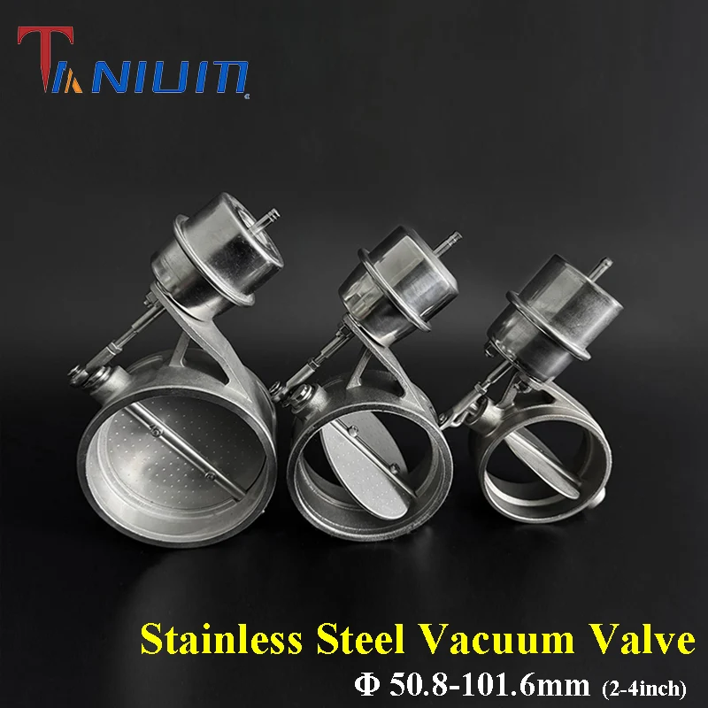 2'/2.5'/2.75'/3'/3.5'/4' Stainless Steel Car Exhaust Vacuum Valve Cutout Electric Exhaust Control Valve BMW F95