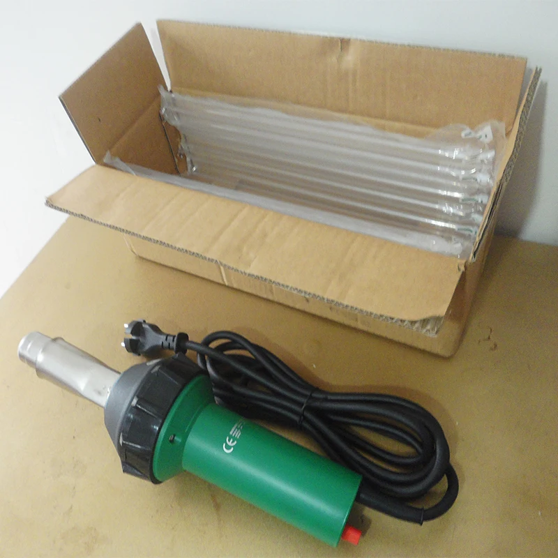 2000w AC220V hot air plastic welding gun/plastic welder machine for PVC vinyl floor, PP, PE water tank geomembrane