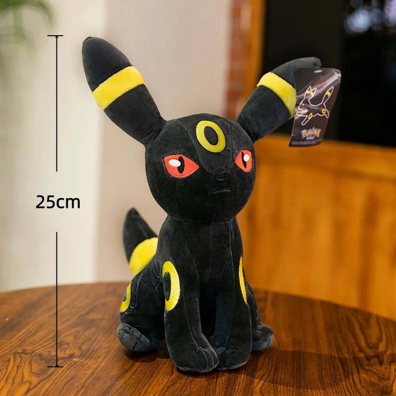 Pokemon Eevee Pluche Schattig Sylveon Umbreon Espeon Leafeon Glaceon Jolteon Gevulde Pop Kawaii Anime Hobby Speelgoed Collectibles - afbeelding 1