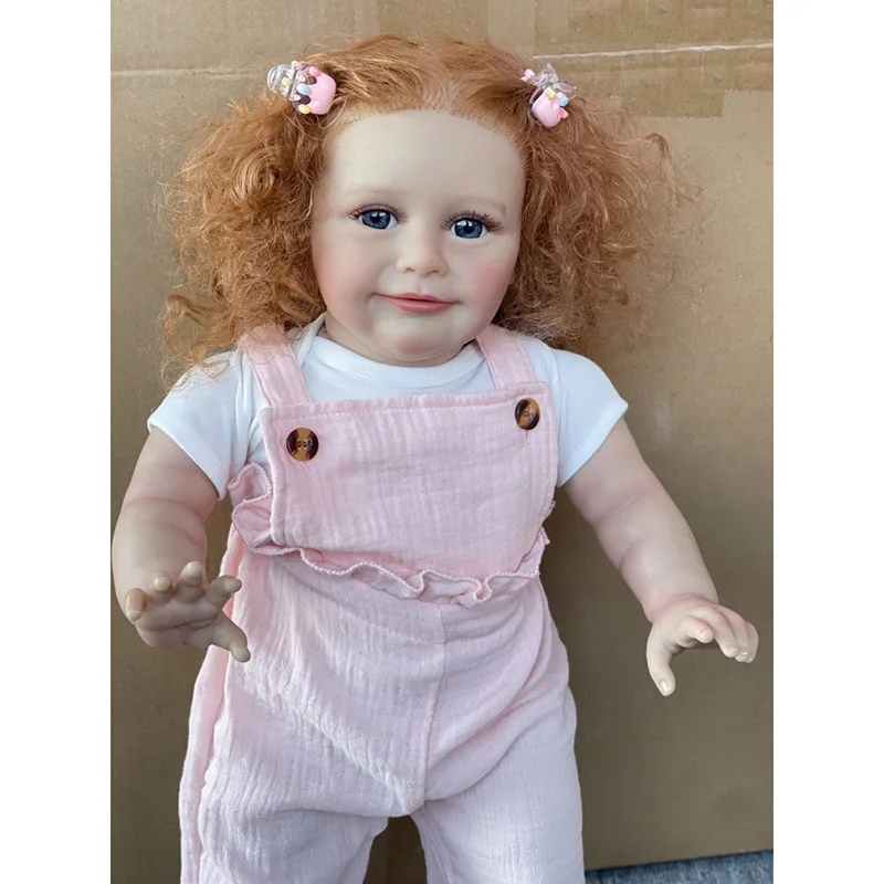 22INCH 55CM Zoe Reborn Toddler Baby Doll Handmade Real Looking Baby Dolls with Visible Veins muñeca Reborn juguetes para niños