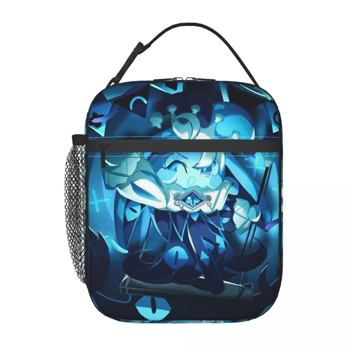 Shadow Milk Cookie Run Kingdom Game Insulated Lunch Bag for Women Children Portable Food Boxes Thermal Lunch Box Tote