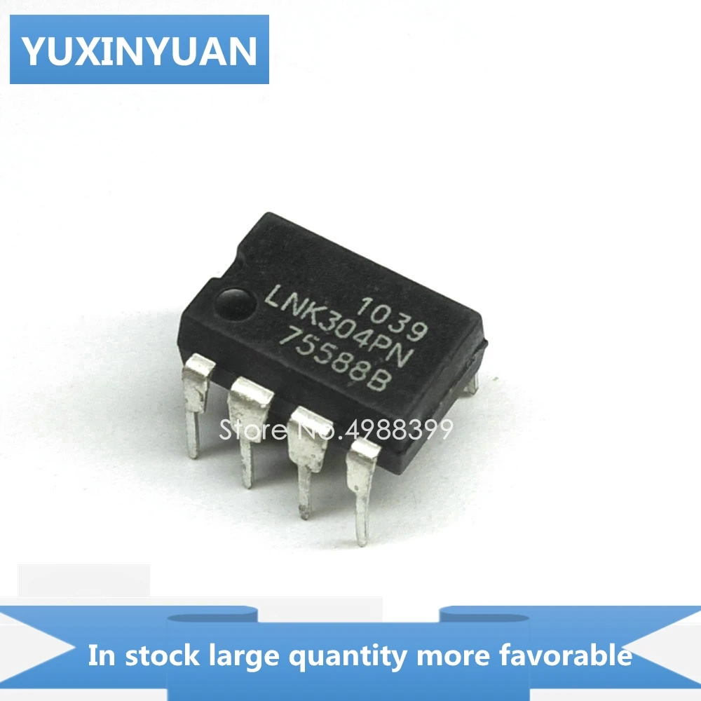 10PCS/LOT LNK304PN LNK304P  LNK304  LNK 304PN    K304PN DIP7 in stock YUXINYUAN