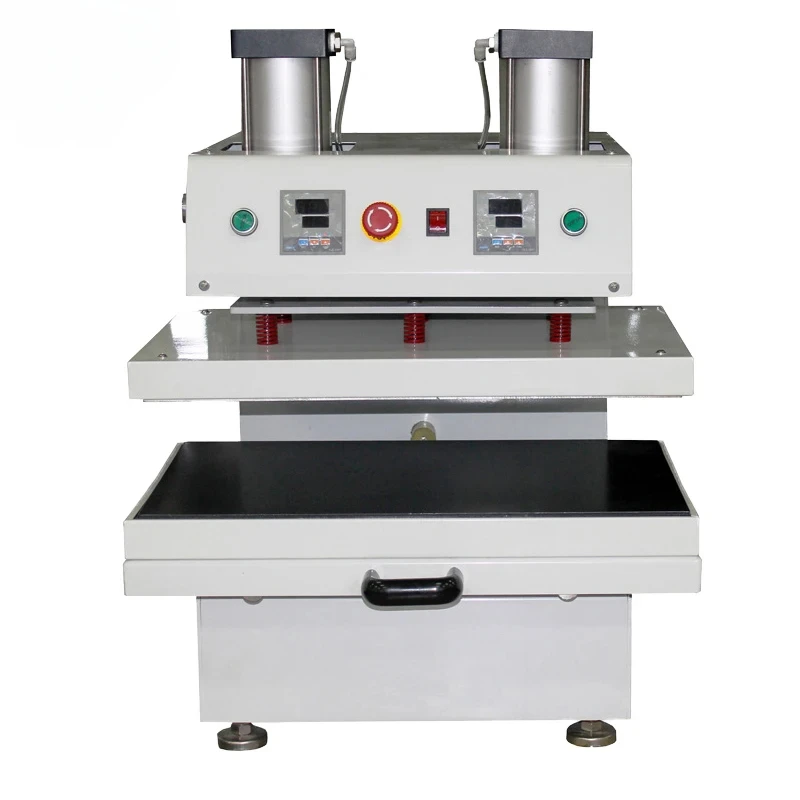 1PC FZLCB5-2 Pneumatic stamping machine 50*70cm upper and lower board double - side heating and ironing drill machine 110/220V