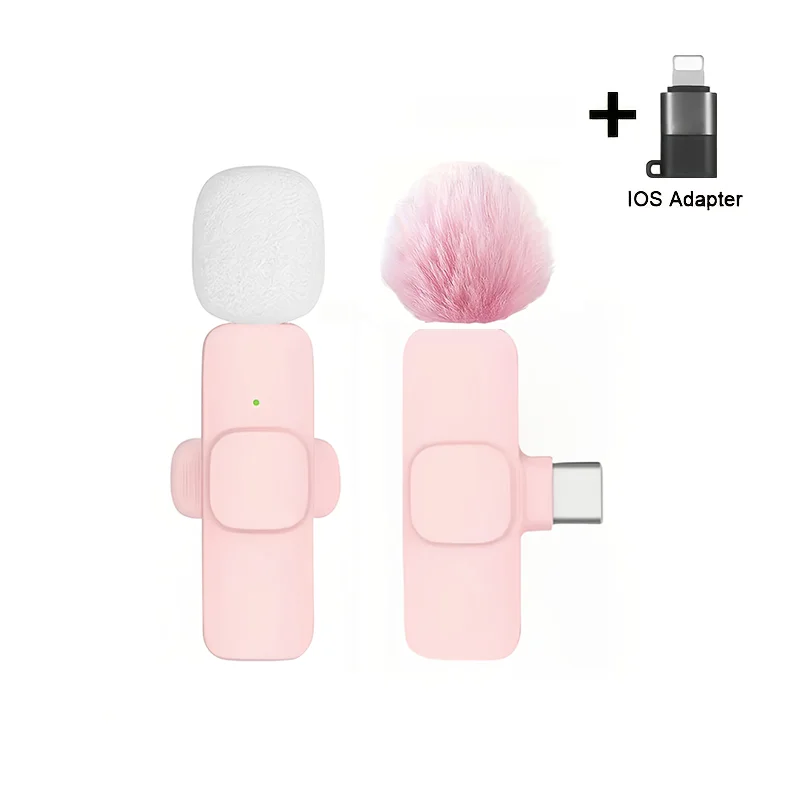 Wireless Microphone Type C Audio Recording for Live Streaming Video Conferencing Singing Video Conferencing Wireless Microphone
