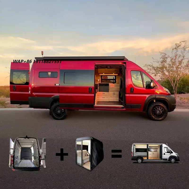 Customizable Camping Van Module Box Conversion Kit Vanbox Wohnmobile Inbouw Conversion Camper Van Box