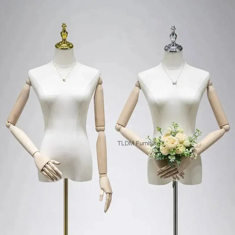 

Sewing Gown Mannequin Nordic Mannequin Women's Design Display Stand Bridal Prop Garment Shop Supplies Special FYMQ