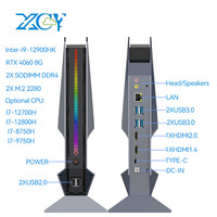 XCY Gaming Mini PC with Inter i9-12900HK RTX4060 8G Support 2xDDR4 2xM.2 2280 Compact Computer with 6xUSB 2xHDMI WIN10 Ready