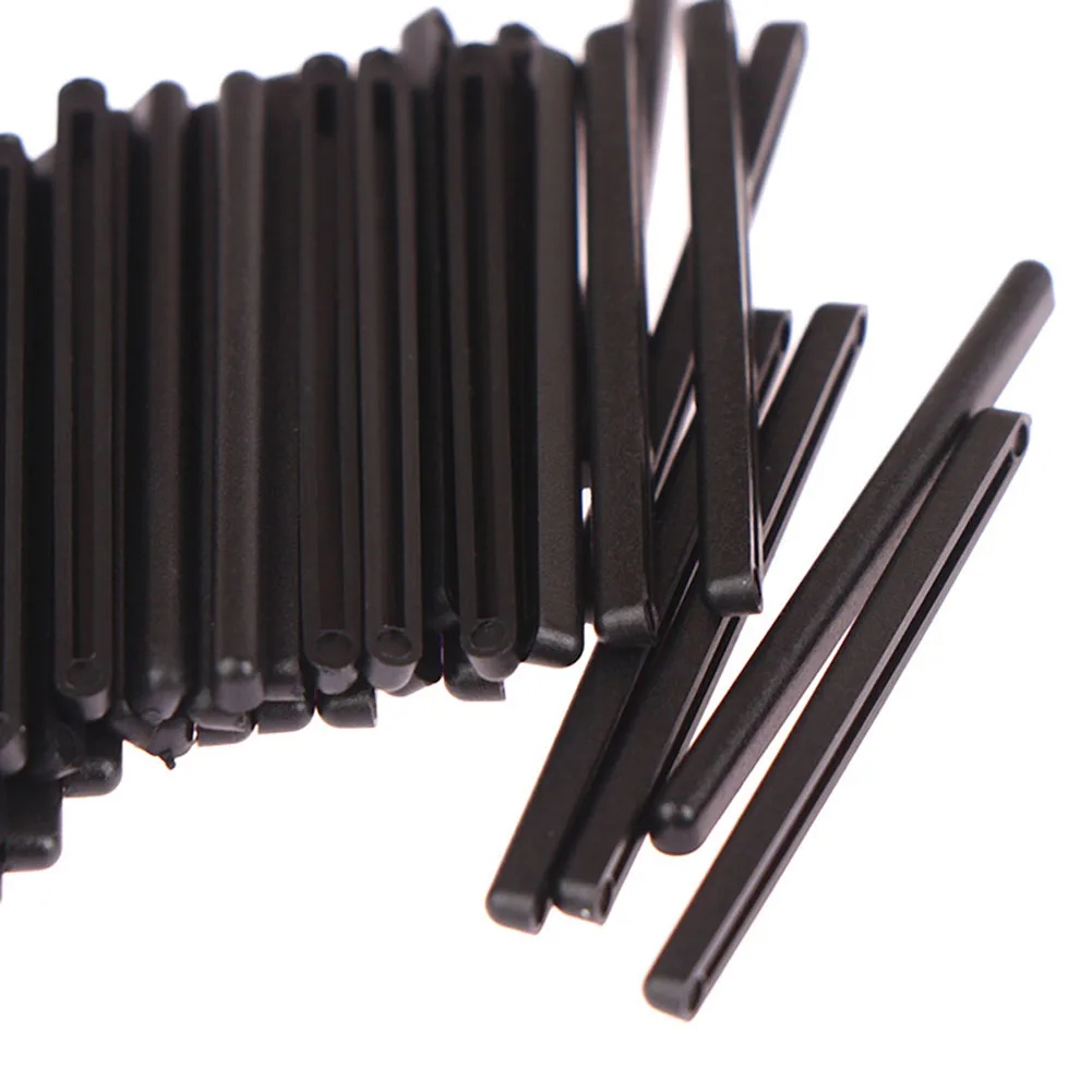 50Pcs Pet Grooming Blade Replacement Guides White For Black Plastic For Comb Attachments For Dog Cat Hair Trimmer Accessories