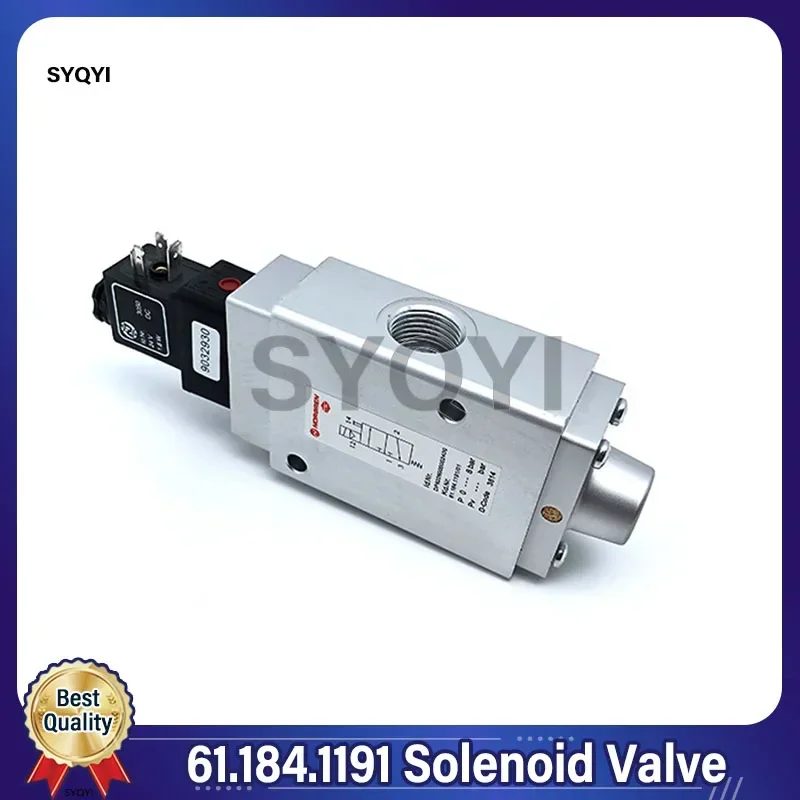 1 Piece  61.184.1191 Solenoid Valve  For Heidelberg SM102 CD102 PM52 SM74 M4.335.001 61.184.1191 Printing Machine