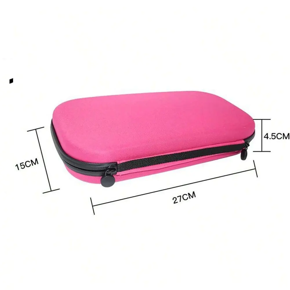 1 Portable Storage Bag, Eva Stethoscope Storage Case, Hard Carrying Case, Suitable for All Stethoscopes, Outdoor Travel Supplies, Home Storage and Organization Products, Medical Storage Box/Daily Medical Device Carrying Bag/Suitable for Clinical Stethoscopes and Similar Models, Internal Space Can Accommodate Instruments and Accessories, Only Includes the Stethoscope Storage Case, Shockproof Travel Portable Stethoscope Bag, Suitable for Nurses, Doctors, and Medical Students