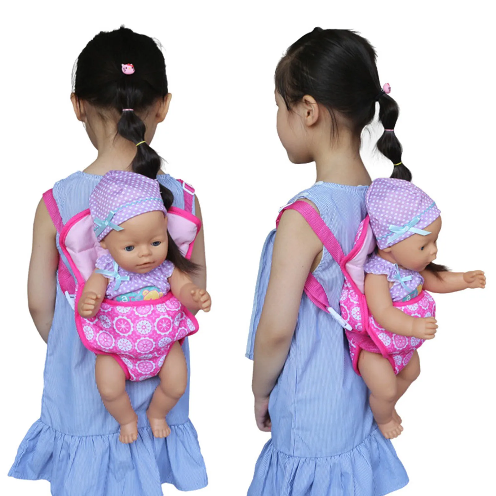 Carrier Baby Sling Front Backpack Accessories Toy Carrying Wrap Storage Portable Clothes Plush Outgoing Reborn Stuff Play