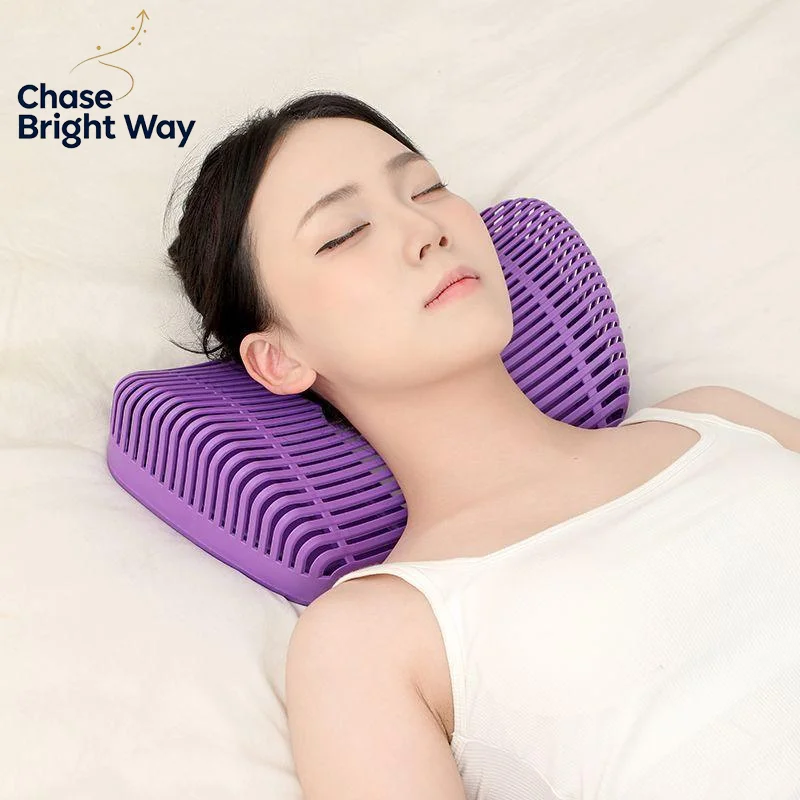 Portable Sleep Pillow Neck And Back Support Cushion Washable Waterproof Ideal For Nap Summer Use Dormitory Sleep Aid