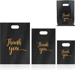 50/100 advanced reusable foldable waterproof PE shopping bag, durable boutique supermarket retail bag, perfect thank you gift