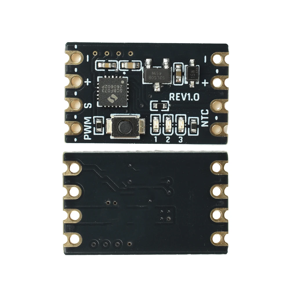 DC5-15 V Four-Wire PWM Fan Temperature-Controlled Speed Regulator, Compatible with 4-Pin Fan Terminal Temperature Control Module