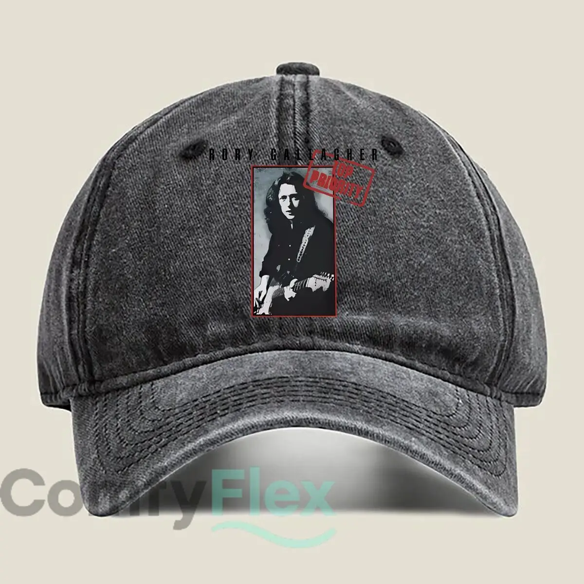 Rory Gallagher Up Priority Poster Unisex Adjustable Adult Washed Baseball Cap Casual Hat