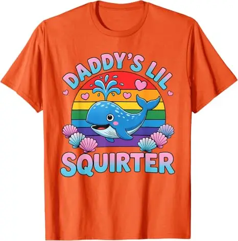 Unangebrachtes, lustiges „Daddy's Lil Squirter“ T-Shirt für Frauen, Y2k, freche Scherzgeschenke, Humor, Mädchen, Reise, Outdoor-Kleidung – Detail 17