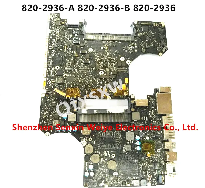 A1278 Mainboard para 13 "Logic Board, 820-2936-A, 820-2936-B, 820-2936, ano de 2011