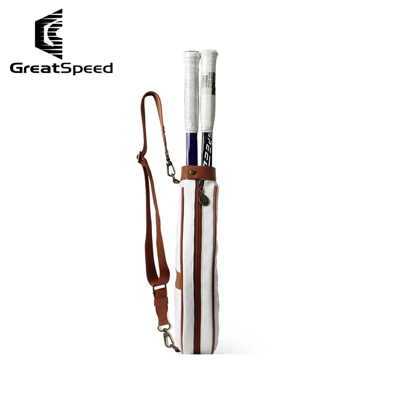 High Quality Tennis Racquet Bag RH1-2 Squash Tennis Badminton Rackets Bag Youth Tennis Sporting Shoulder Bags Portable PU Tenis