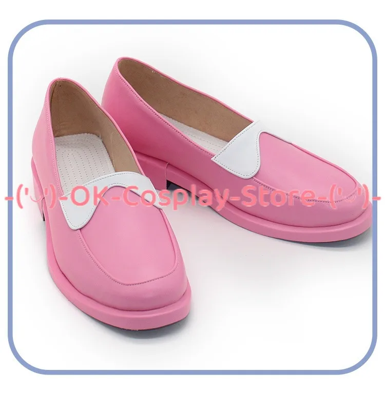 Jigglypuff Cosplay Shoes PU Leather Shoes Halloween Carnival Boots Cosplay Prop Custom Made