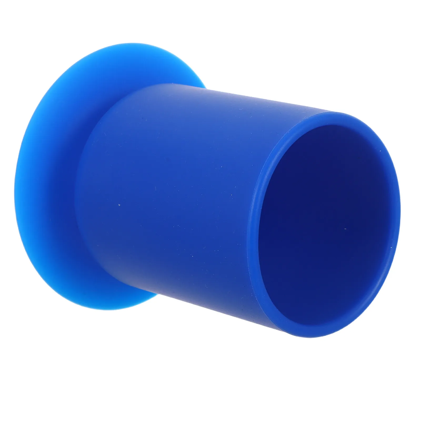 Silicone Brush Storage Box Suction Cup Pen Holder Makeup Brush Organizer Pencil Cup Desk Stationery Desktop Blue