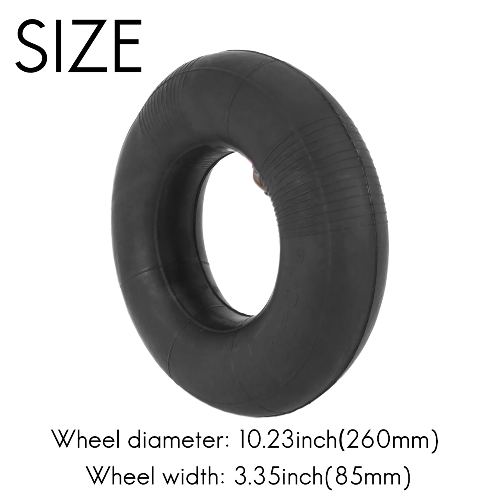 الدقة 3.00-4 الأنبوب الداخلي-260X85 أنبوب إطار سكوتر - لسكوتر Razor E300، صاروخ الجيب، دوللي المرافق، شاحنة يدوية