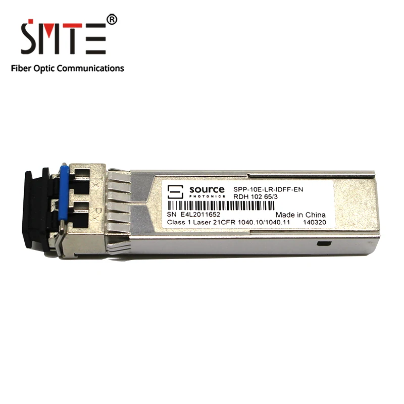 

Source SPP-10E-LR-IDFF-EN RDH 102 65/3 10G-1310nm-10KM Optical Fiber Transceiver