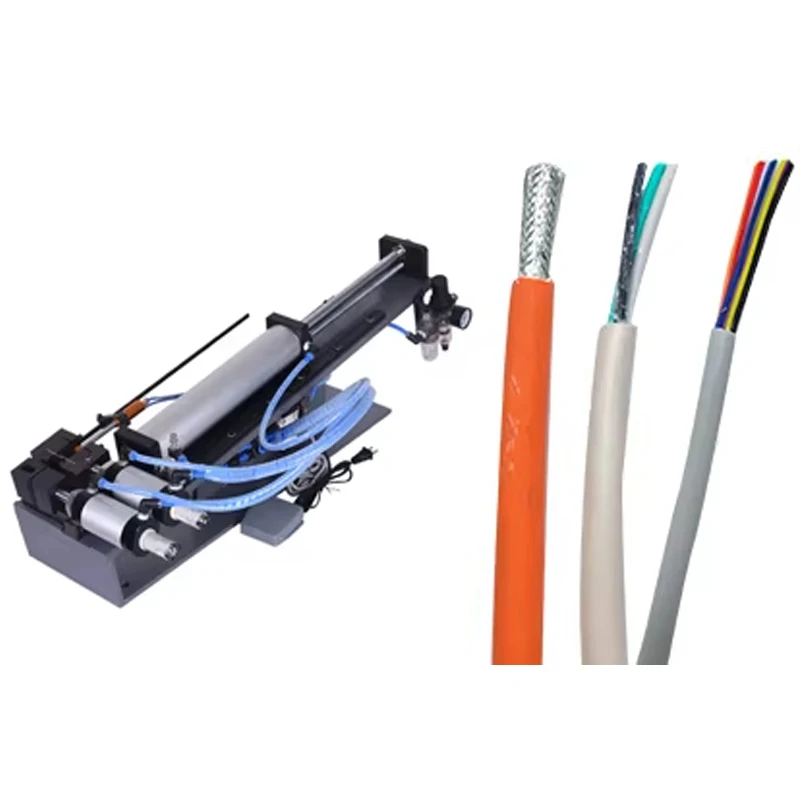 New Pneumatic Wire Stripper Sheath Cable Outer Stripper Compact Mini Power Cord Stripper (Air Compressor Not Included)
