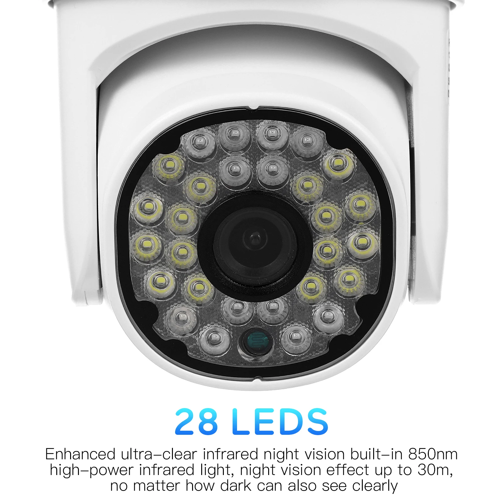 

1Pcs Intelligent 5G Wifi Camera Wireless Indoor Surveillance Camera with Two Way Audio and High Resolution