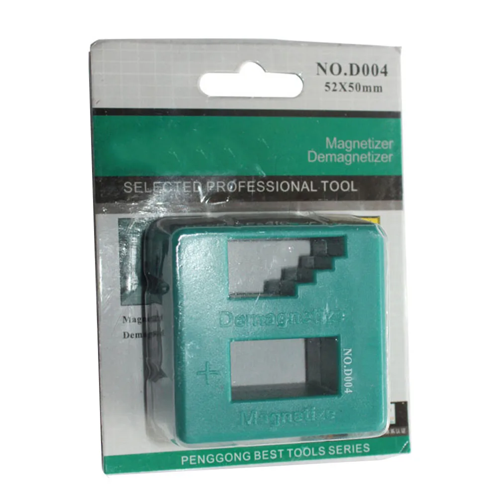 Workshop Equipment Demagne Magnetize Screwdrivers Or Steel Tools Degaussing Change Plastic Green Magnetic Screwdrivers Hand Tool