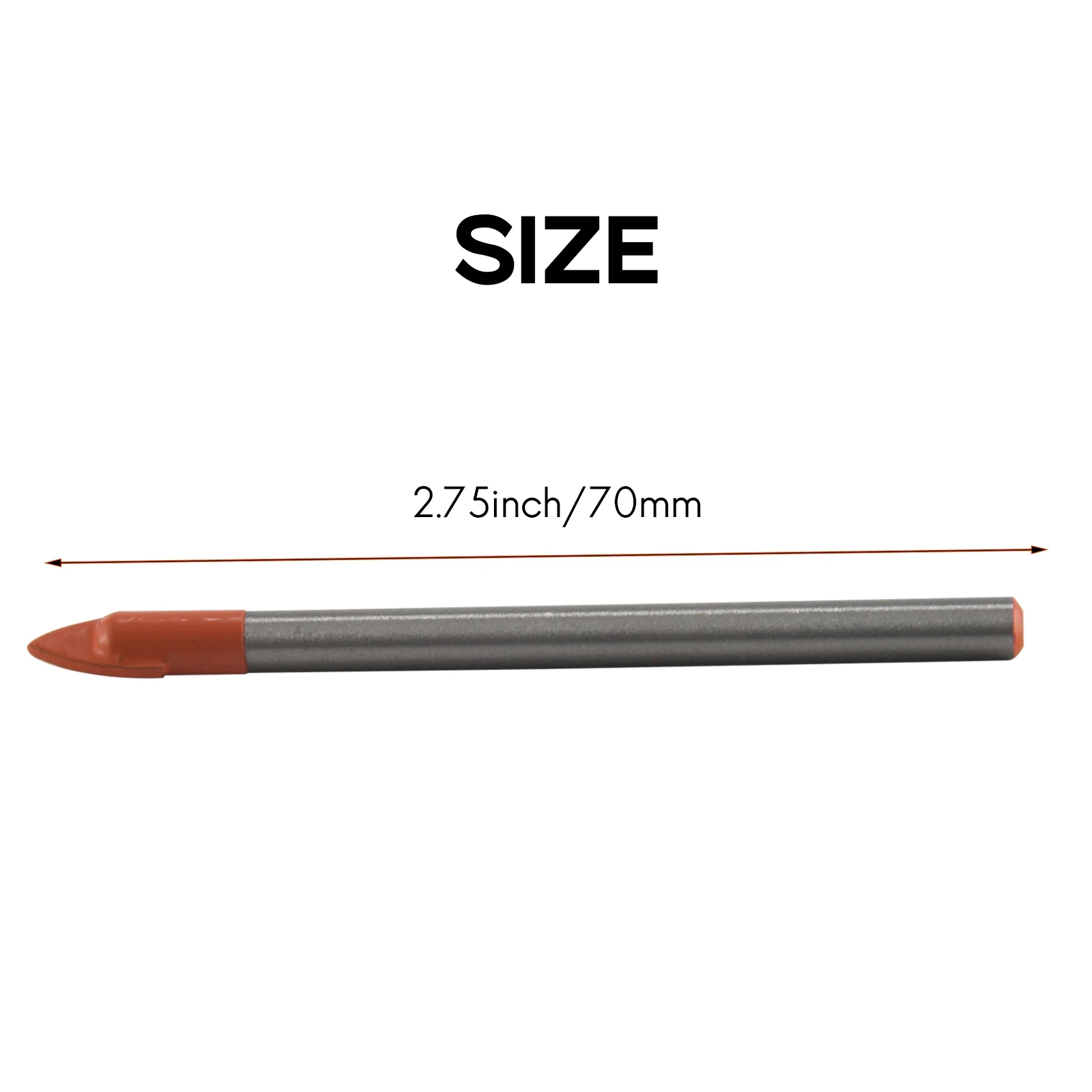 

A34R 10 шт. 6 мм набор сверл для стекла и плитки твердосплавный сверлильный инструмент