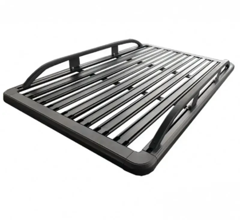 In Stock iron luggage carrier car 4x4 roof luggage racks jeep wrangler jk roof rack luggage rack For Sale